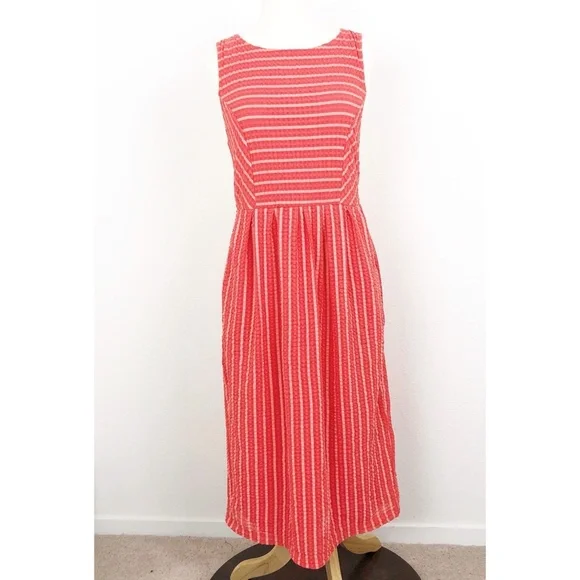 🪸Anthropologie Striped Dress, Size S, Pockets! - Picture 2 of 11